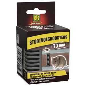 KB Home Defense Stootvoegrooster 70 mm 10 stuks