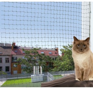 TRIXIE Katten beschermingsnetten verstevigd 2 x 1,5 M