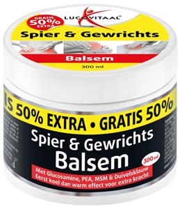 Lucovitaal Spier & gewrichtsbalsem 50% extra 300 ml