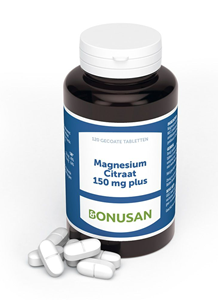 Bonusan Magnesium Citraat 150 mg Plus Tabletten