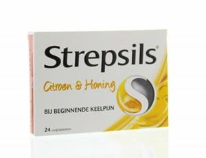 Strepsils Citroen & honing 24zt