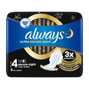 Always Maandverband secure night single