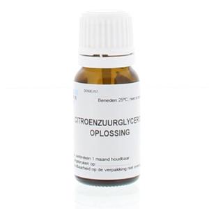 Citroenzuurglycerol oplossing 10ml