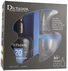 Dictador Rum 20 Years Cadeauverpakking 70CL