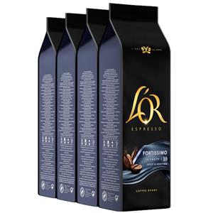 L'Or  Espresso Fortissimo Bonen - 4x 500g