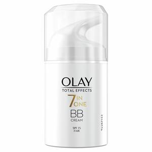 Olay 2e halve prijs:  Total Effects 7-in-1 BB Creme Light-Medium SPF 15 50 ml