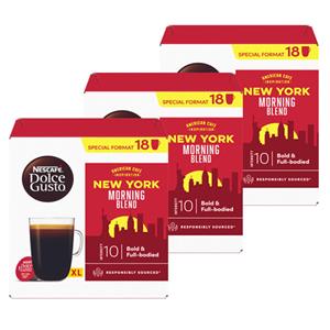 Dolce Gusto  New York Morning blend - 3x 18 Capsules