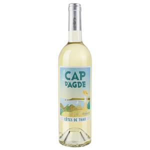 Cave de Richemer Cap d'Agde Blanc - Sauvignon Blanc, Viognier en Muscat Sec 2022 - 75CL - 12,5% Vol.