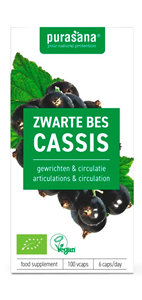 Purasana Biologische Zwarte Bes Capsules