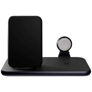ZENS Induktions-Ladegerät 4in1stand ZESC15B/00 Ausgänge Induktionslade-Standard, USB Schwarz