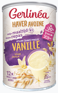 Gerlinea Milkshake haver vanil 436ml