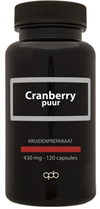 APB Holland Cranberry extract puur 430 milligram 120 capsules