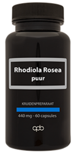 Rhodiola rosea puur 440 milligram 60 capsules