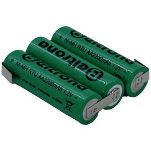 RTU3AAZ Accupack Aantal cellen: 3 Batterijgrootte: AA (penlite) Z-soldeerlip NiMH 3.6 V 2200 mAh
