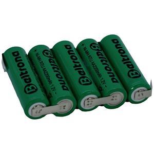 beltrona RTU5AAZ Akkupack 5x Mignon (AA) Z-Lötfahne NiMH 6V 2200 mAh