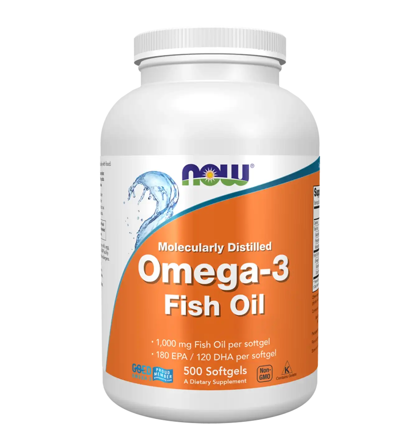Now Foods Omega-3 - 500 softgels
