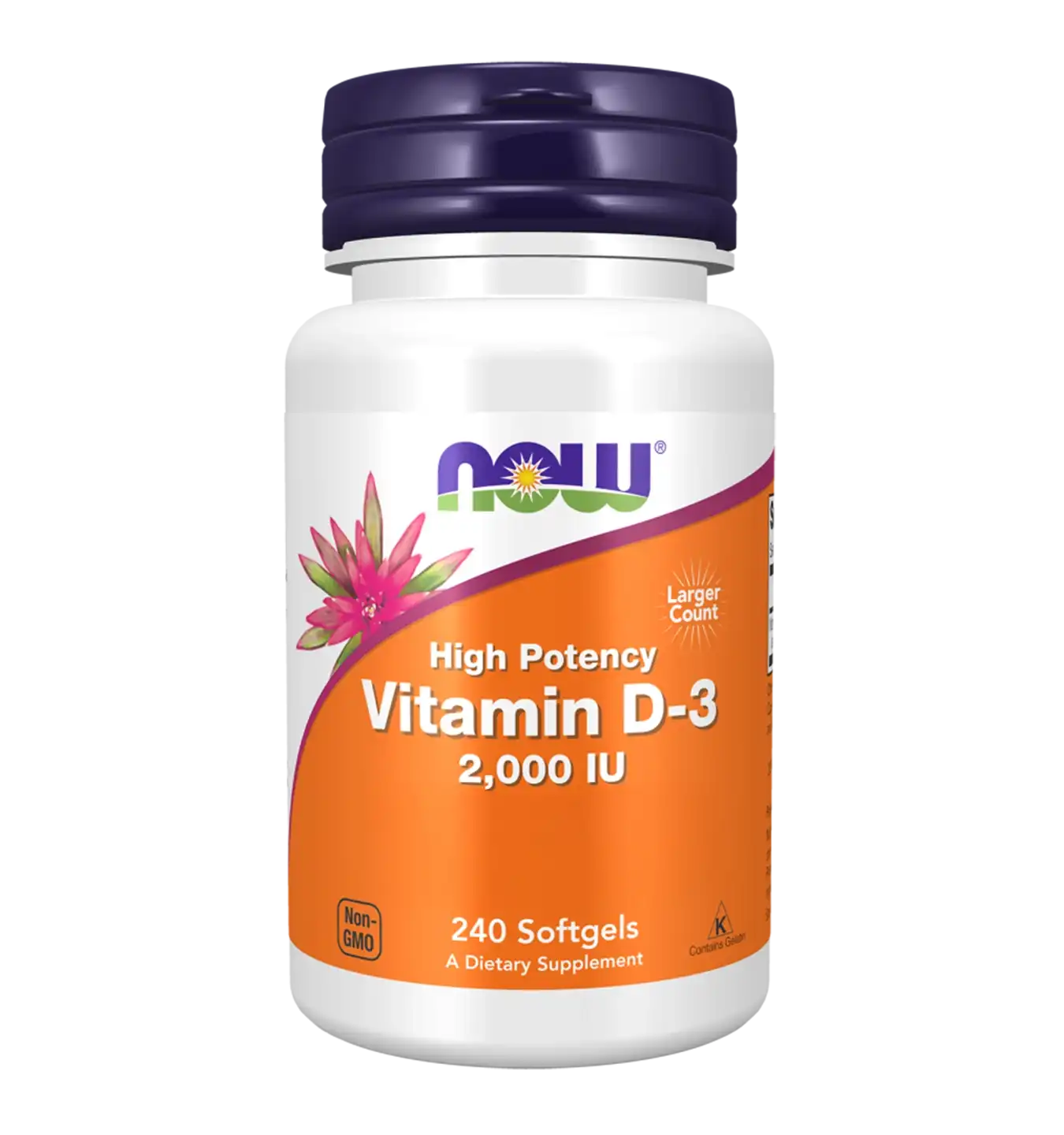 Vitamine D-3 2000IU - 240 softgels