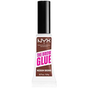 nyxprofessionalmakeup NYX Professional Makeup The Brow Glue Instant Styler 5g (Various Shades) - Medium Brown
