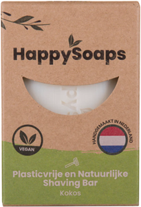 Happysoaps Shaving bar kokos 80gr