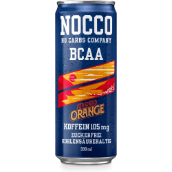 BCAA 330ml Blood Orange, sinaasappel  vloeistof aminozuren