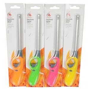 Set van 4x stuks Barbecue/keuken aanstekers navulbaar of 25 cm -