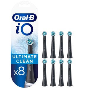 Oral-B iO Ultimate Clean Black Opzetborstels - 8 stuks