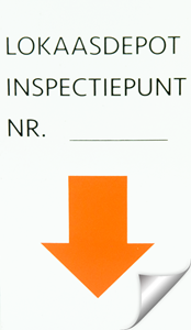 AllesTegenOngedierte.nl Sticker Inspectiepunt