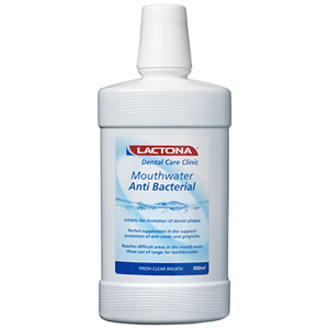 Lactona Anti Bacterial Mondwater - 500 ml