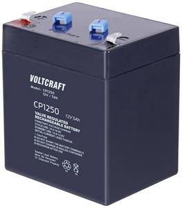 VOLTCRAFT CE12V/5Ah VC-12713985 Bleiakku 12V 5Ah Blei-Vlies (AGM) (B x H x T) 90 x 107 x 70mm Flachs