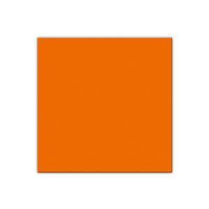 Givi 25x Servetten van papier oranje 33 x 33 cm -