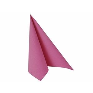 20x fuchsia roze kleuren thema servetten 33 x 33 cm. -