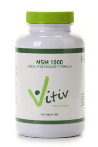 Vitiv Msm 1000 mg 100tb