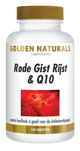 Golden Naturals Rode Gistrijst & Q10 Tabletten