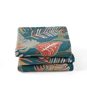 LA REDOUTE INTERIEURS Set van 3 bedrukte tafelservetten Tropic