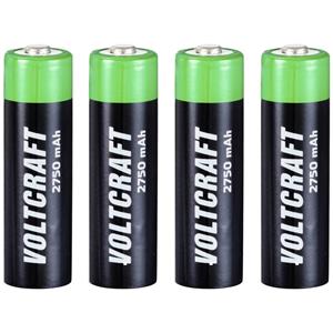 VOLTCRAFT HR06 Mignon (AA)-Akku NiMH 2750 mAh 1.2V 4St.