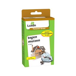 Luxan tegen muizen Tomorin Graan - Muizengif - doos - 1 stuk