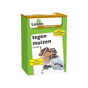 Luxan tegen muizen Tomorin Graan - Muizengif - doos - 2 stuks