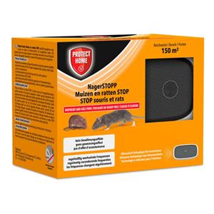 Protect Home Muizen en ratten STOP - Ultrasoon muizenverjager - 150 m² - doos - 1 stuk