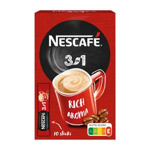NESCAFE Instant Koffie 3in1 10x16.5 Gram Doos