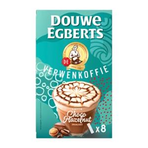 DOUWE EGBERTS ouwe Egberts Verwenkoffie Latte Choco Hazelnut 8 x 16, 5L bij Jumbo