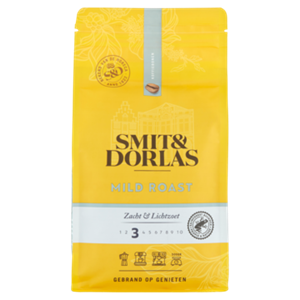 SMIT&DORLAS mit & Dorlas Koffiebonen Mild Roast 500g bij Jumbo