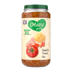 Olvarit lvarit Spaghetti Tomaat Ham 18+ Maanden 250g bij Jumbo