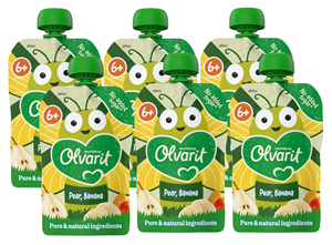 Olvarit 6m+ Peer Banaan Knijpfruit