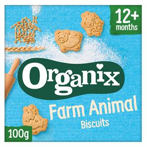 Organix  Peuter Koekjes - 12+M - Boerderijdieren - 100gr