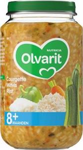 Olvarit Courgette witvis rijst 8M13 200g