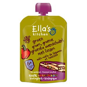 Ella's Kitchen Groene groente ovenschotel met linzen 6+ mnd bio 130g