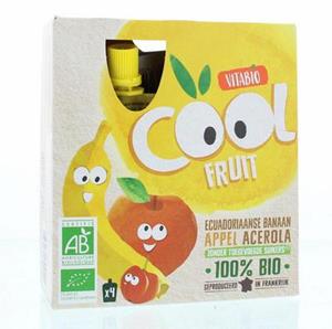 Vitabio Appel banaan 90 gram bio 4x90g