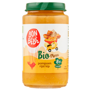 Bonbebe Bio M0817 pompoen rijst kip