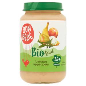 Bonbebe Bio 12mF1206 Banaan Appel Peer