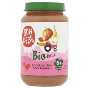 Bonbebe Bio 6mF0602 appel peer banaan aardbei